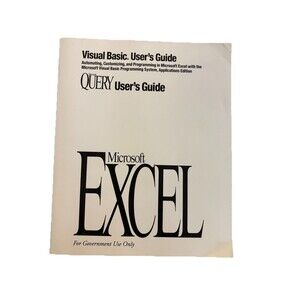 Microsoft Excel & Query Visual Basic User's Guide Version 5.0 Government Use ‘93